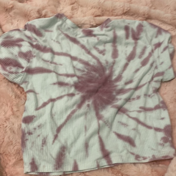 garage Pink tie, dyed shirt cropped - Picture 2 of 2